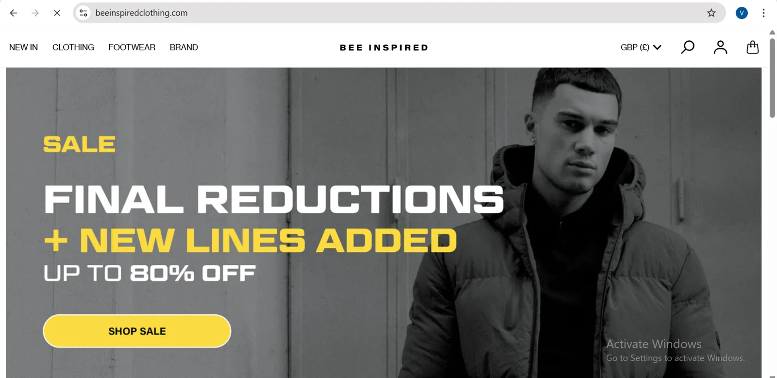 Bee Inspired storefront