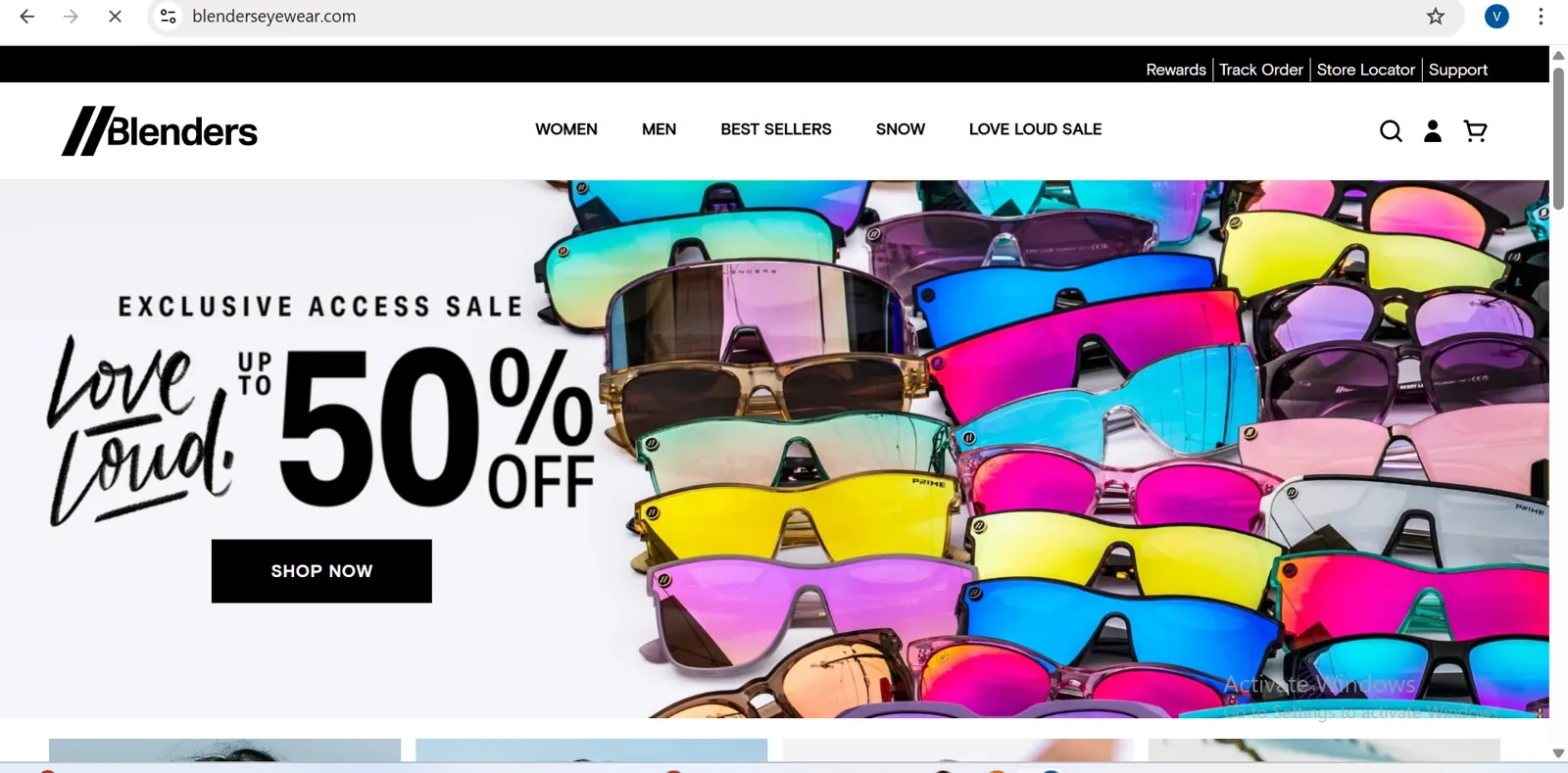 Blenders subscription storefront