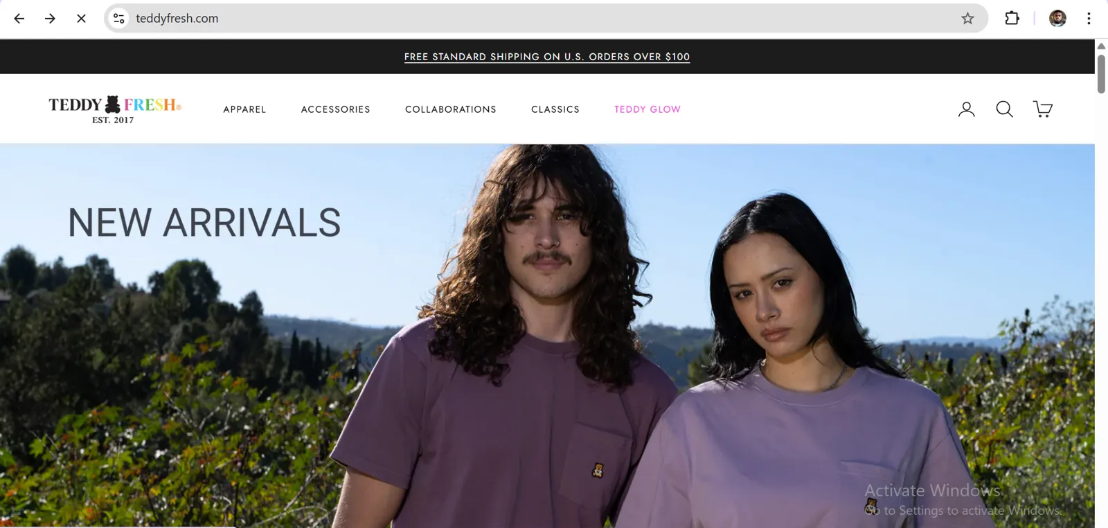 TeddyFresh storefront